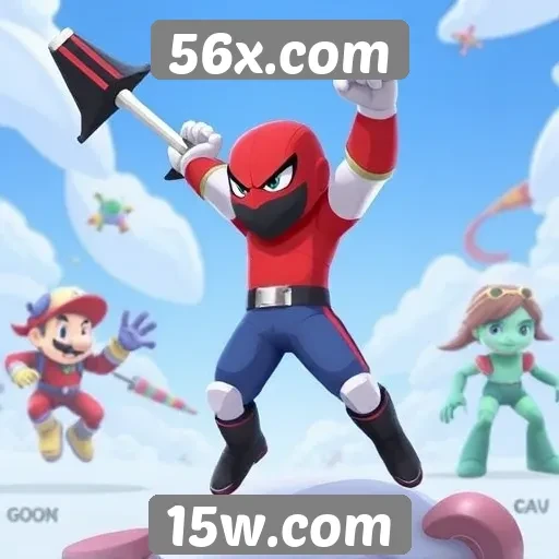 Desempenho de jogos populares no site 56x.com